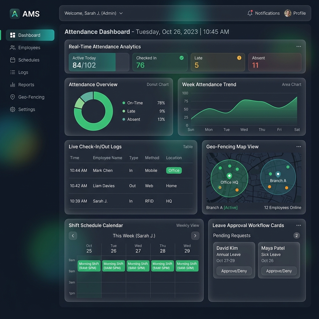 Attendance Management System — Enterprise HR Solution